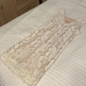 Rue 21 white lace dress